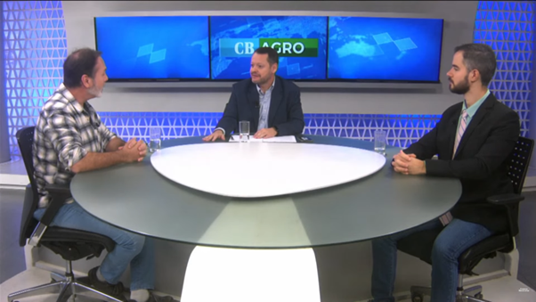 Professor Reuber Brandão no programa CB.Agro.