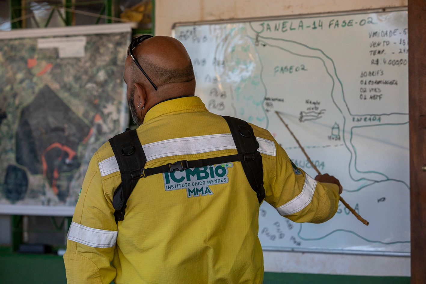 Área de Cerrado devastada em Carolina, no Maranhão.